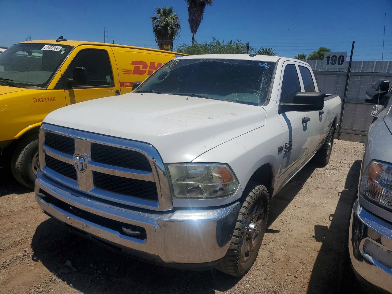 2013 Ram 2500 Tradesman, VIN 3C6TR4HT5DG546388 — Rear end