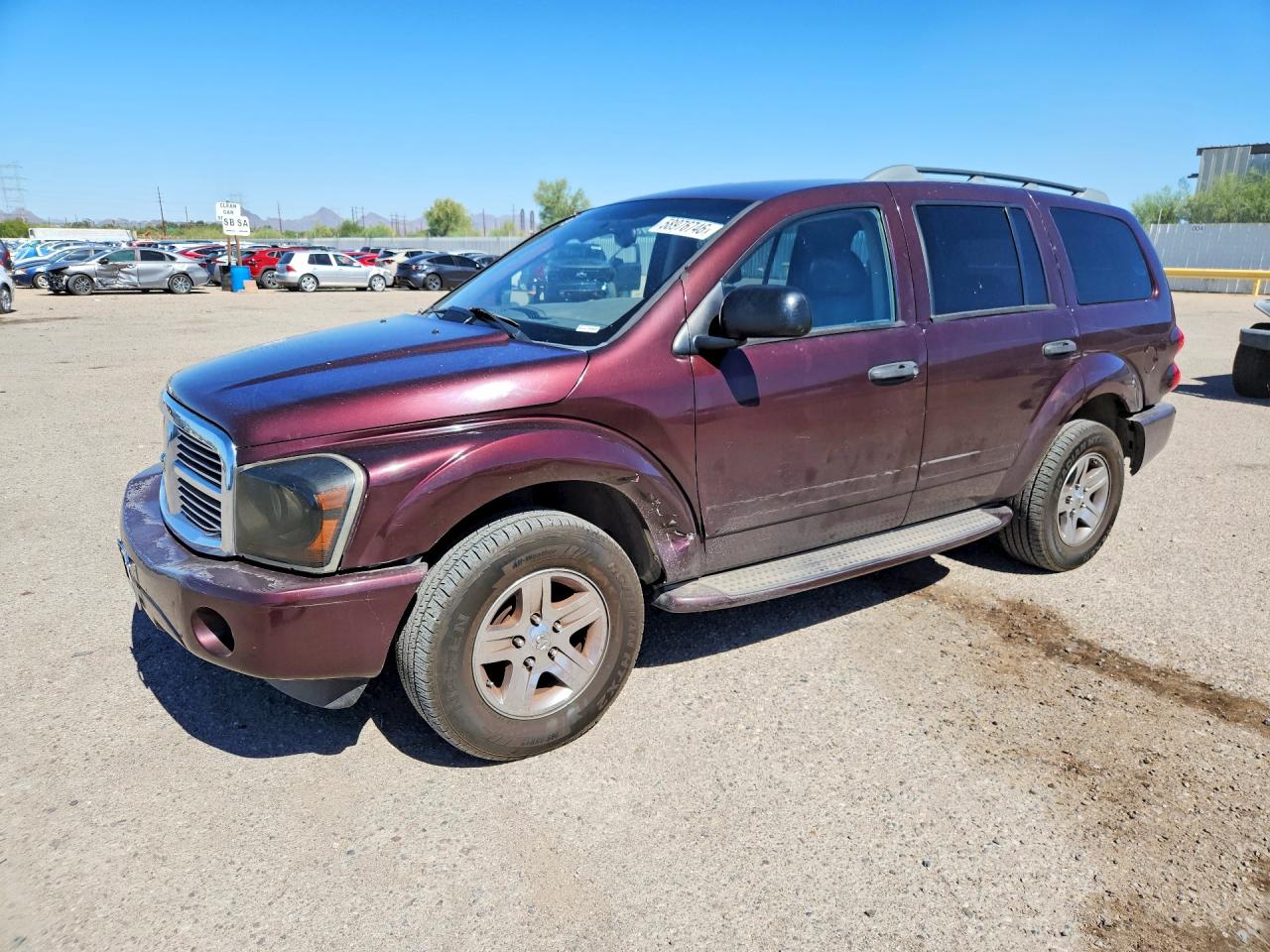 2005 Dodge Durango Limited, VIN 1D4HD58D15F547376 — Side