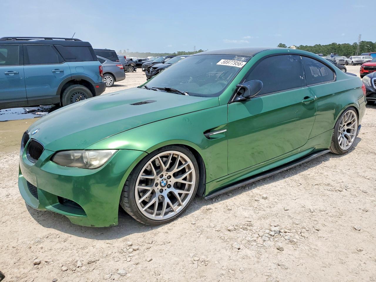 2011 BMW M3, VIN WBSKG9C5XBE369480 — Front end