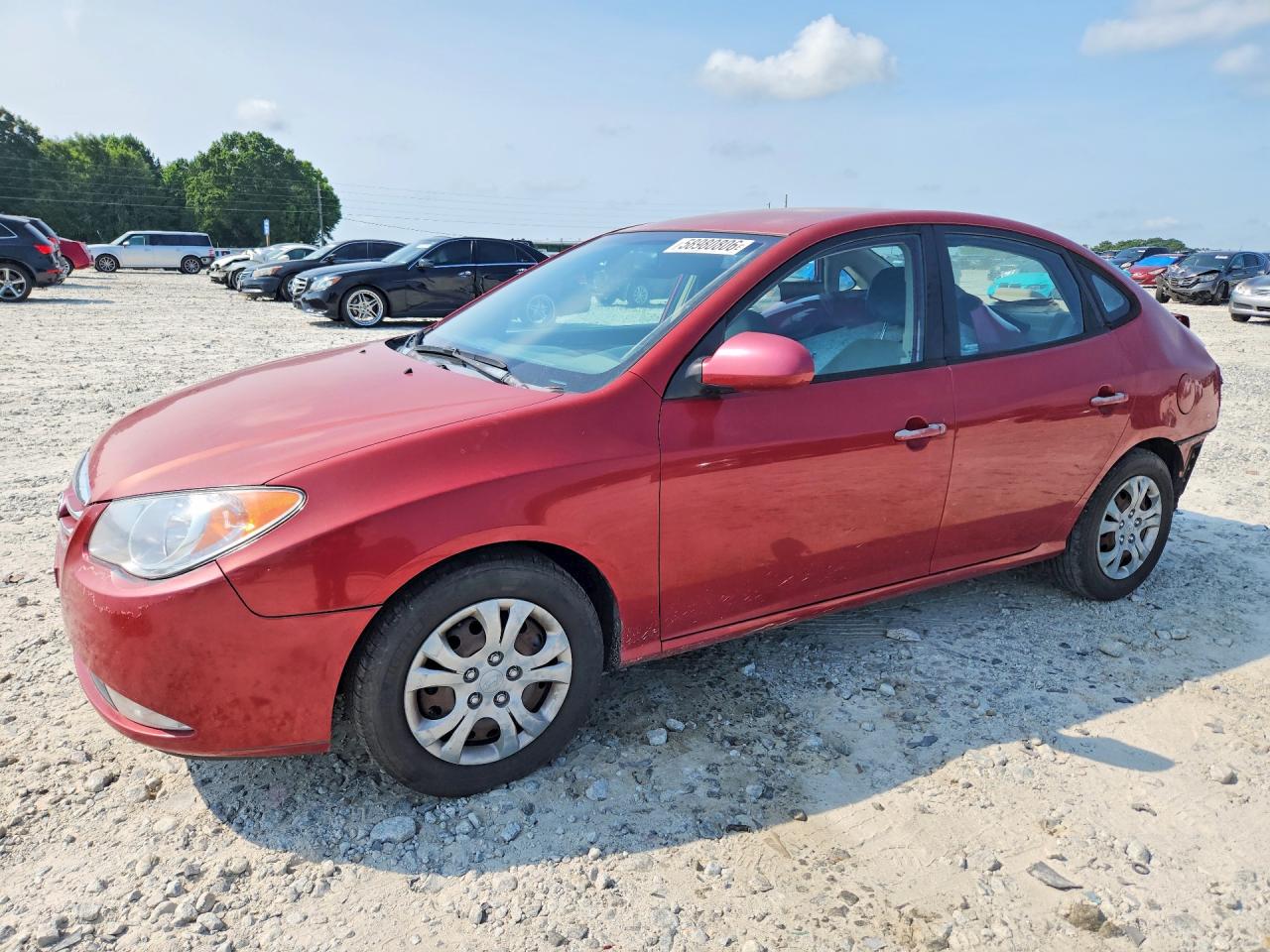 2010 Hyundai Elantra GLS, VIN KMHDU4AD2AU952504 — Rear end