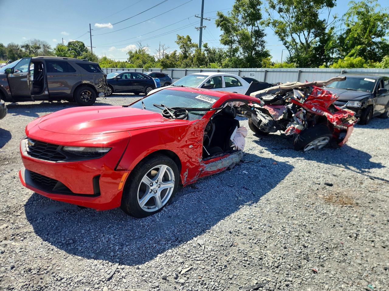 2022 Chevrolet Camaro 1LT, VIN 1G1FB1RXXN0109091 — All over