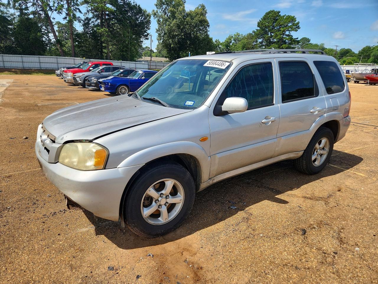 2005 Mazda Tribute S, VIN 4F2CZ04115KM12493 — Front end