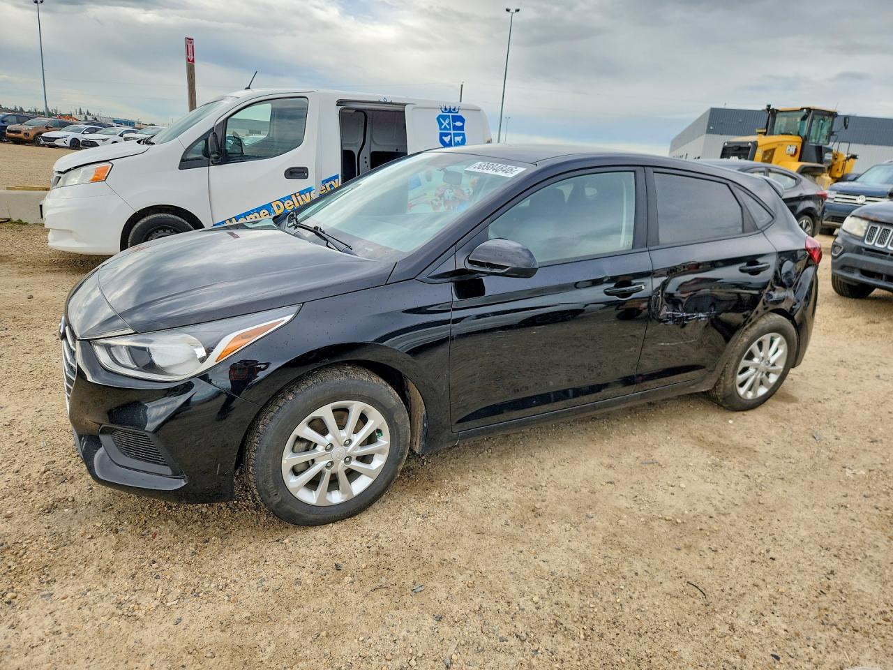 2019 Hyundai Accent, VIN 3KPC25A30KE046290 — Rear end