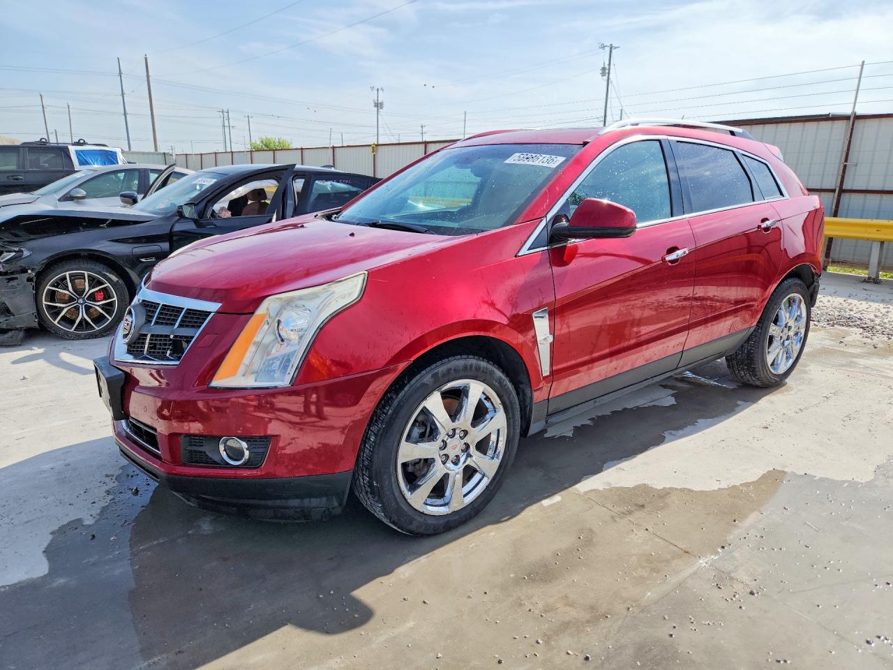 2011 Cadillac SRX Performance Collection, VIN 3GYFNBEY8BS558609 — Rear end