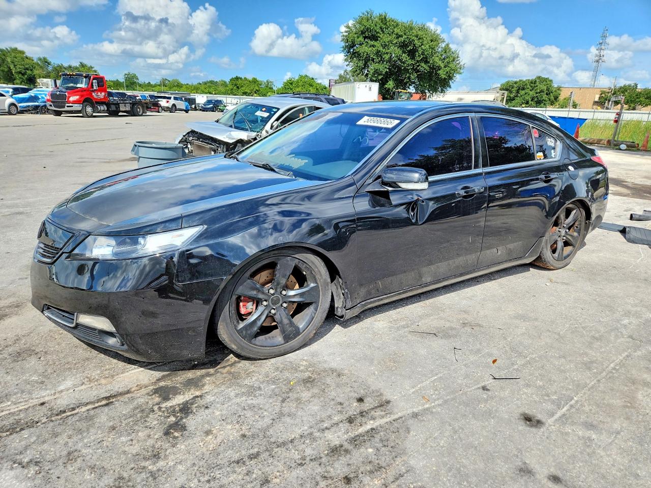 2012 Acura TL Advance, VIN 19UUA8F73CA001760 — Перед