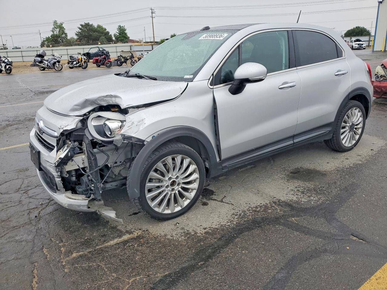 2016 FIAT 500X Lounge, VIN ZFBCFXDT7GP346740 — Front end