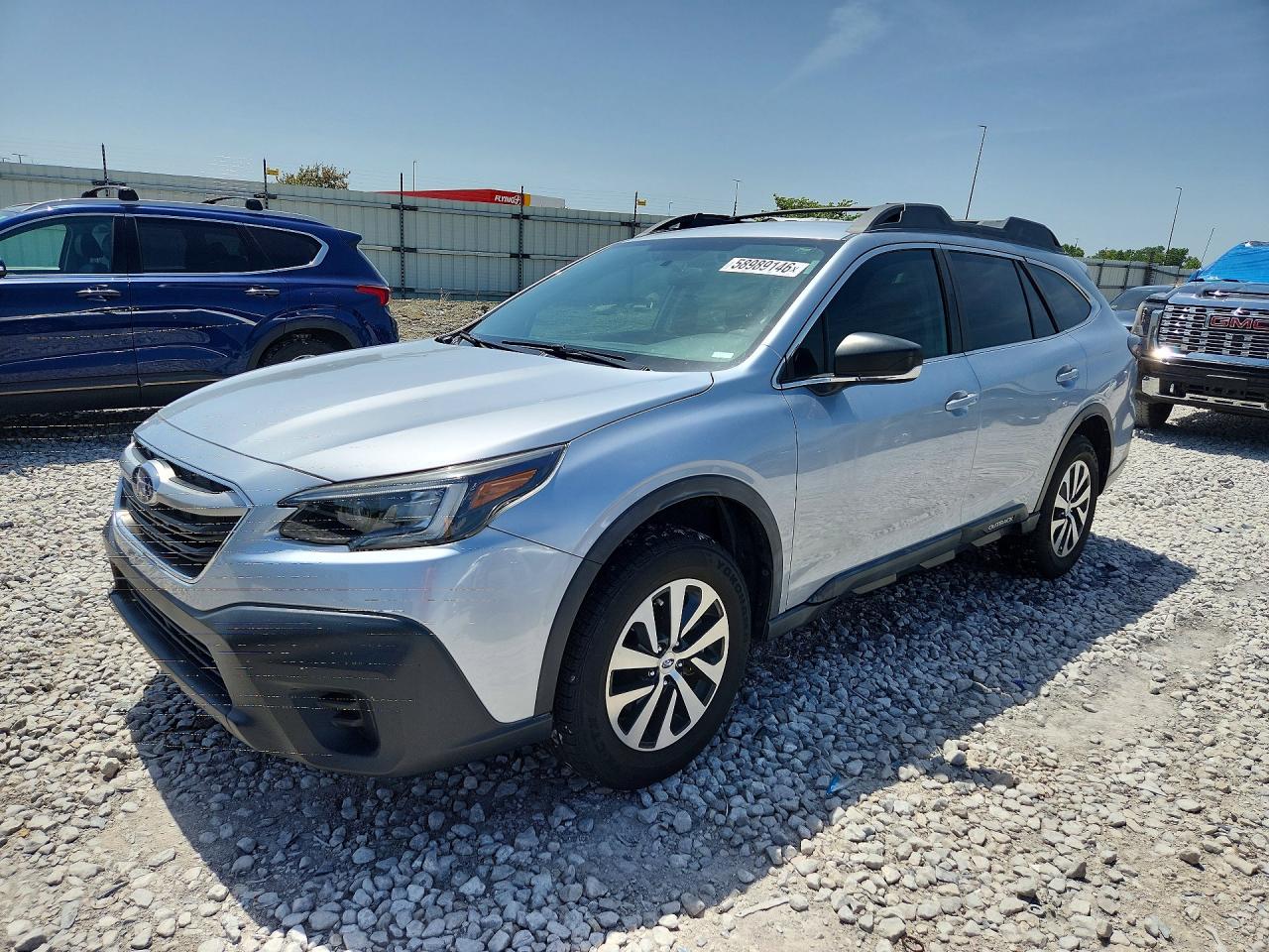 2020 Subaru Outback, VIN 4S4BTAAC0L3169660 — Hail
