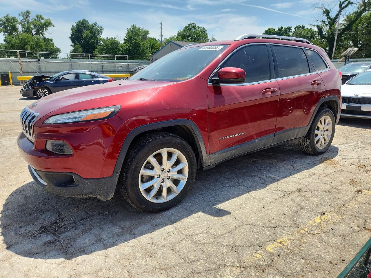 2015 Jeep Cherokee Limited, VIN 1C4PJMDS6FW751141 — Вода / потоп