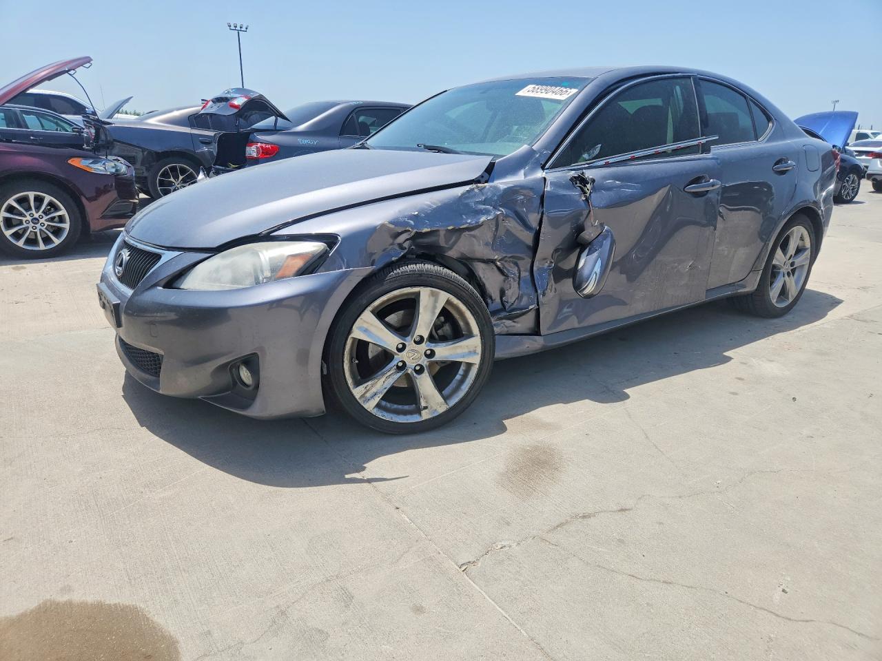 2013 Lexus IS 250, VIN JTHBF5C28D5189585 — Перед