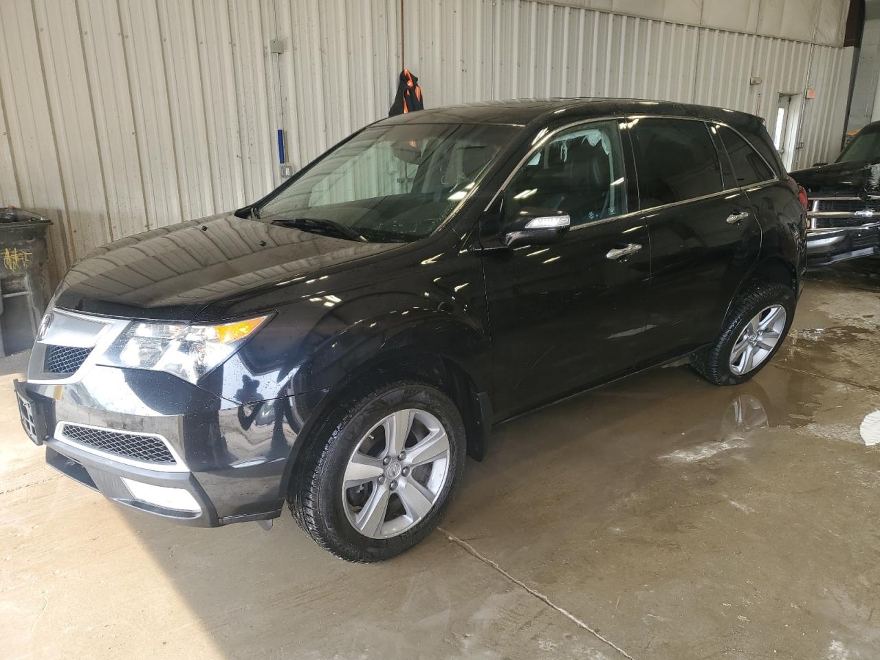 2011 Acura MDX, VIN 2HNYD2H25BH548450 — Undercarriage