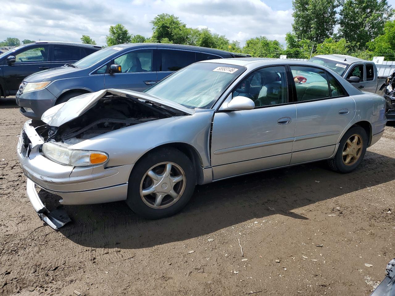 2004 Buick Regal LS, VIN 2G4WB52KX41191948 — Undercarriage