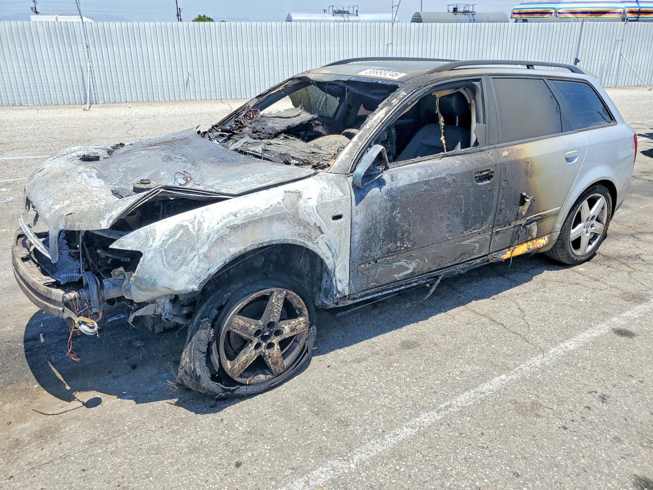 2004 Audi A4 1.8T, VIN WAUVC68E34A146728 — Burn
