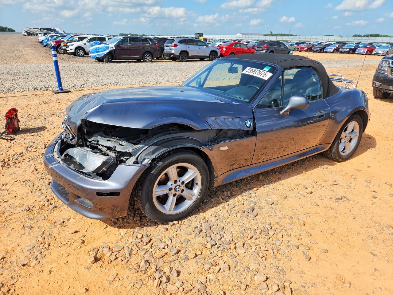 2000 BMW Z3 2.5, VIN 4USCH9341YLG04933 — Перед