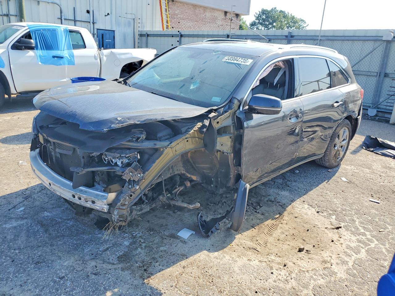 2014 Acura MDX Advance, VIN 5FRYD3H86EB020067 — Front end