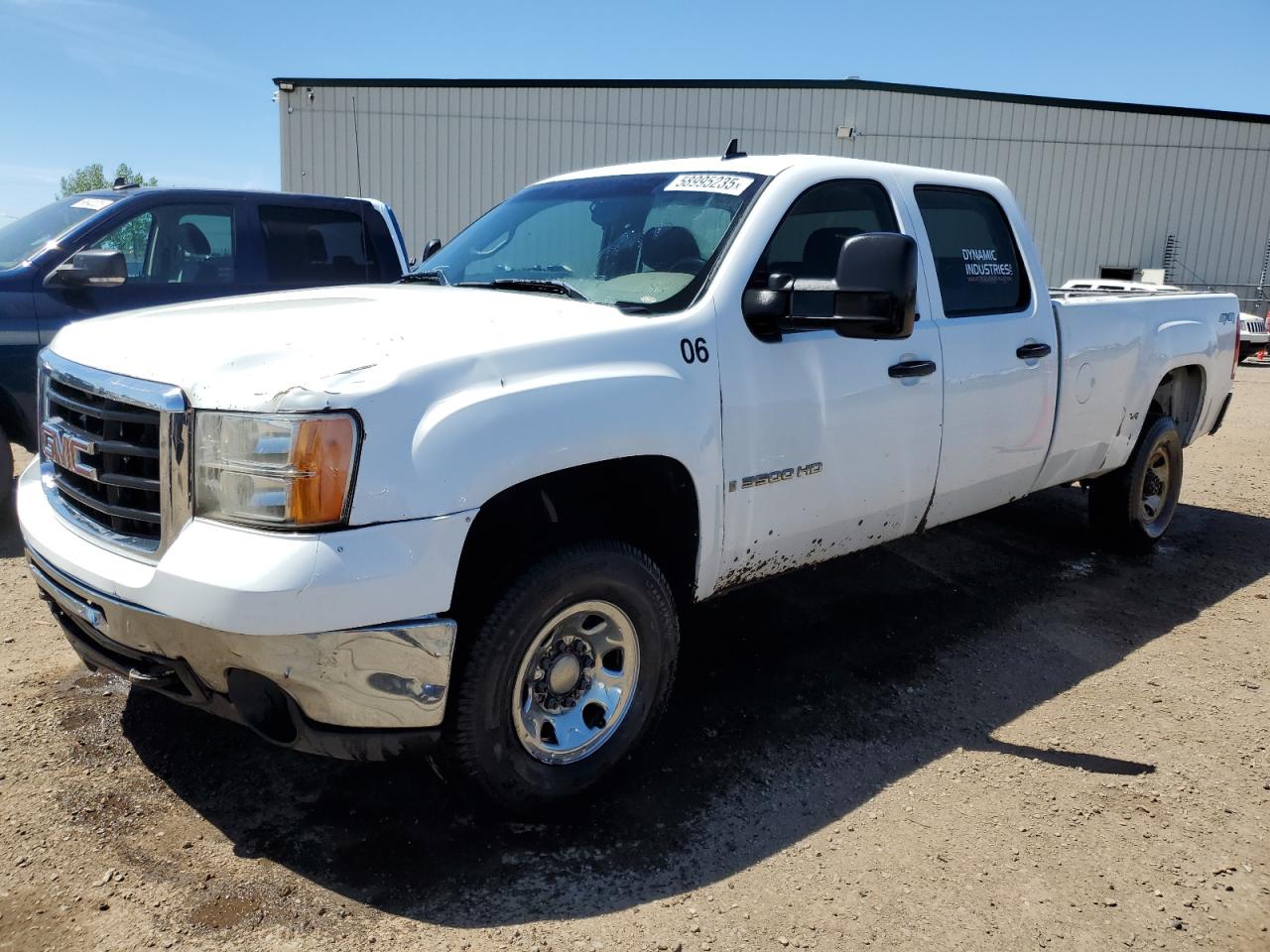 2008 GMC Sierra 3500, VIN 1GTHK33KX8F165056 — Hail