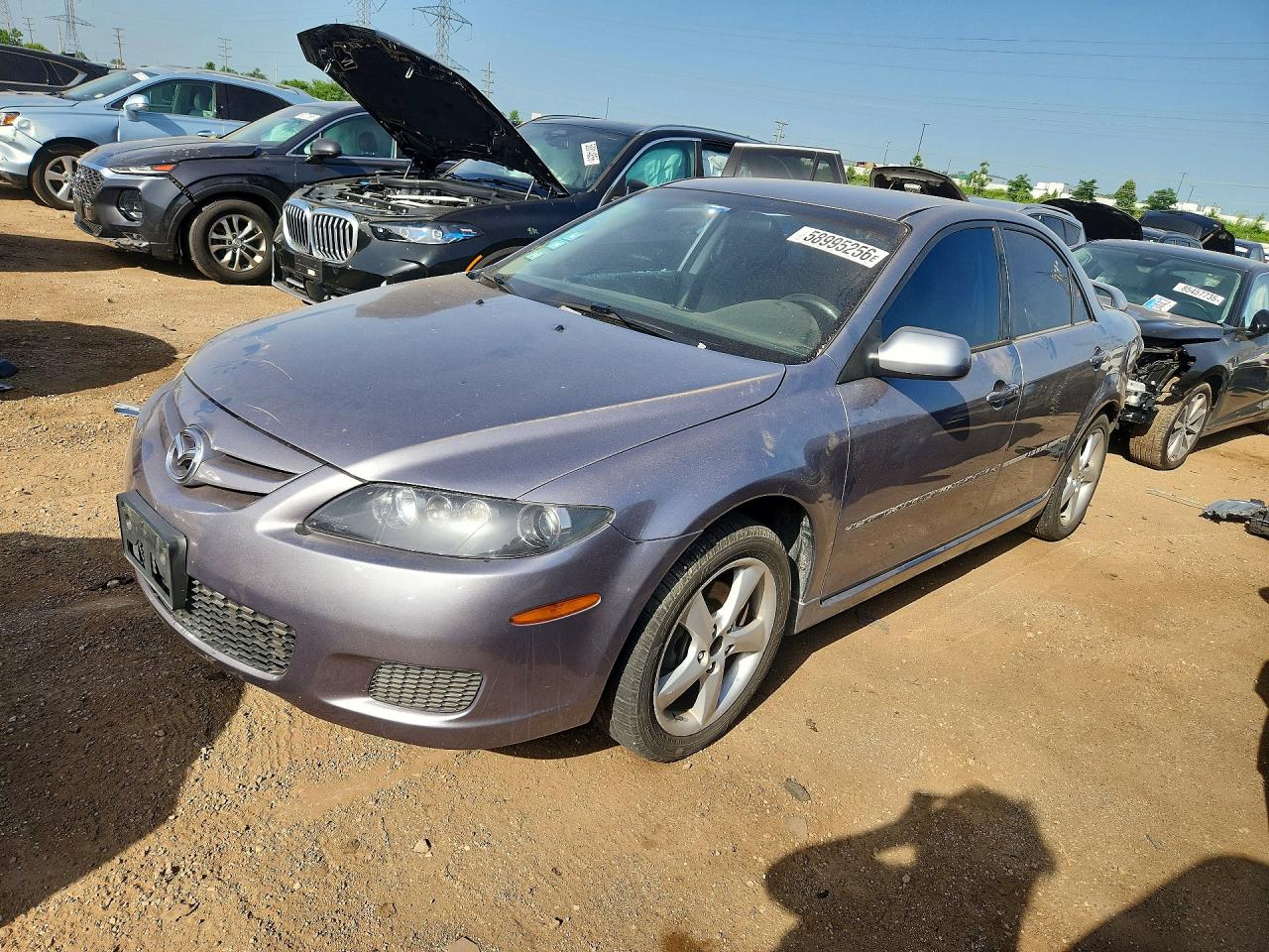2007 Mazda 6 i Sport VE, VIN 1YVHP80C075M62153 — Side