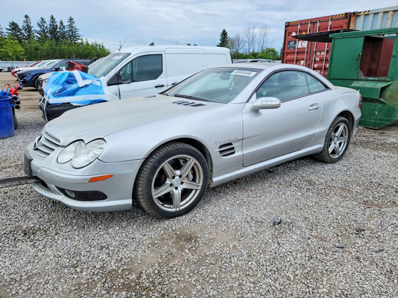 2004 Mercedes-Benz SL 55/63 AMG, VIN WDBSK74F34F069888 — Mechanical