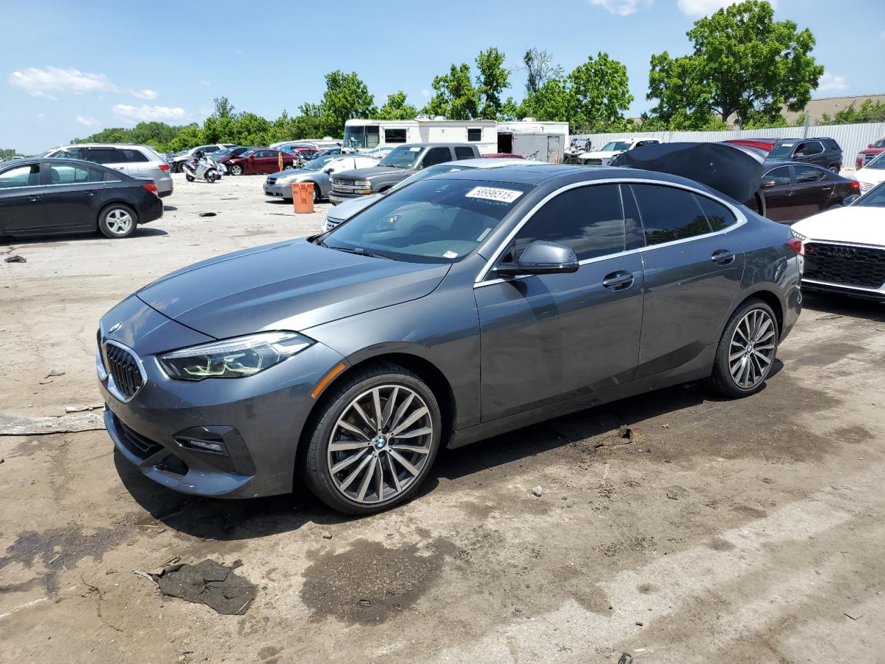 2021 BMW 2 Series 228i, VIN WBA53AK03M7J47150 — Rear end