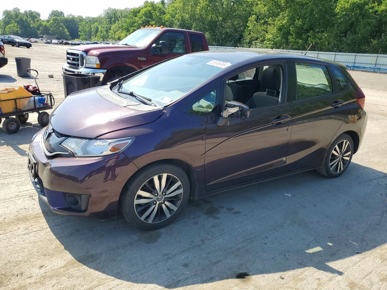 2015 Honda Fit EX-L, VIN 3HGGK5H87FM722184 — Front end