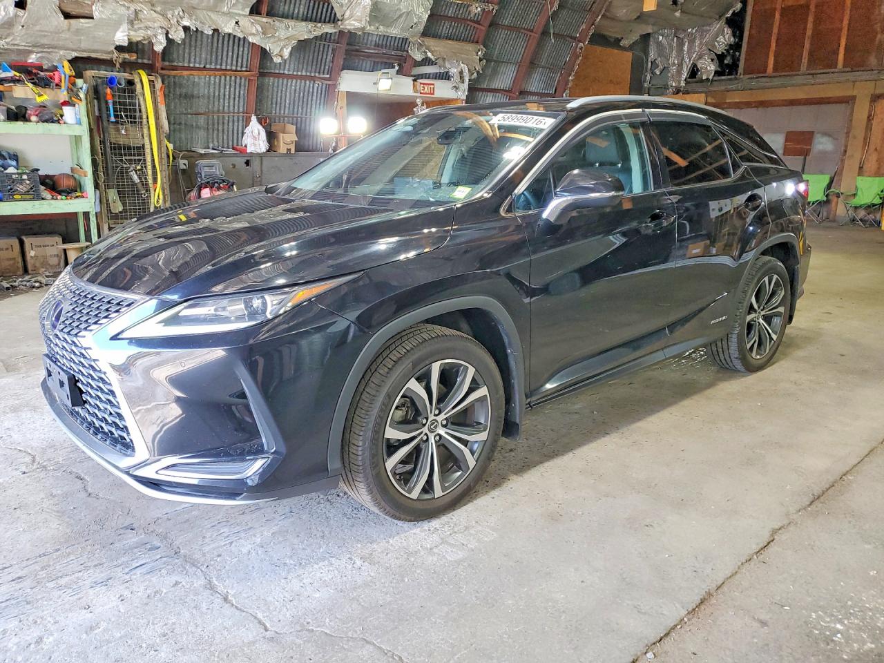 2020 Lexus RX 450h, VIN 2T2HGMDA1LC051344 — Обычный износ