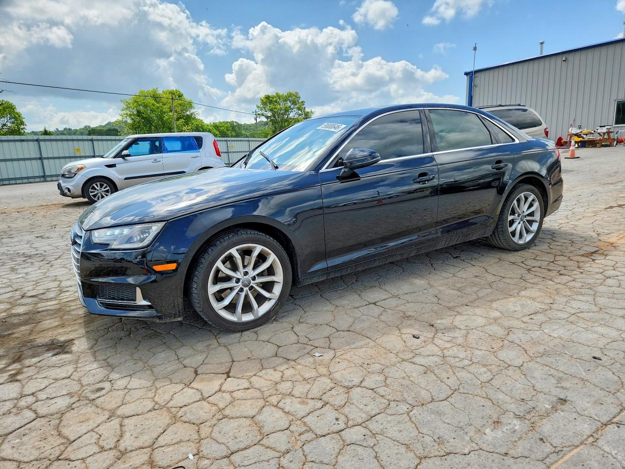 2019 Audi A4 Premium, VIN WAUGMAF42KA036642 — Перед