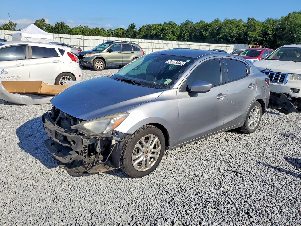 2016 Scion iA, VIN 3MYDLBZV3GY142279 — Front end