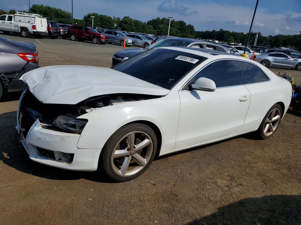 2009 Audi A5, VIN WAUDK78T89A022402 — Front end