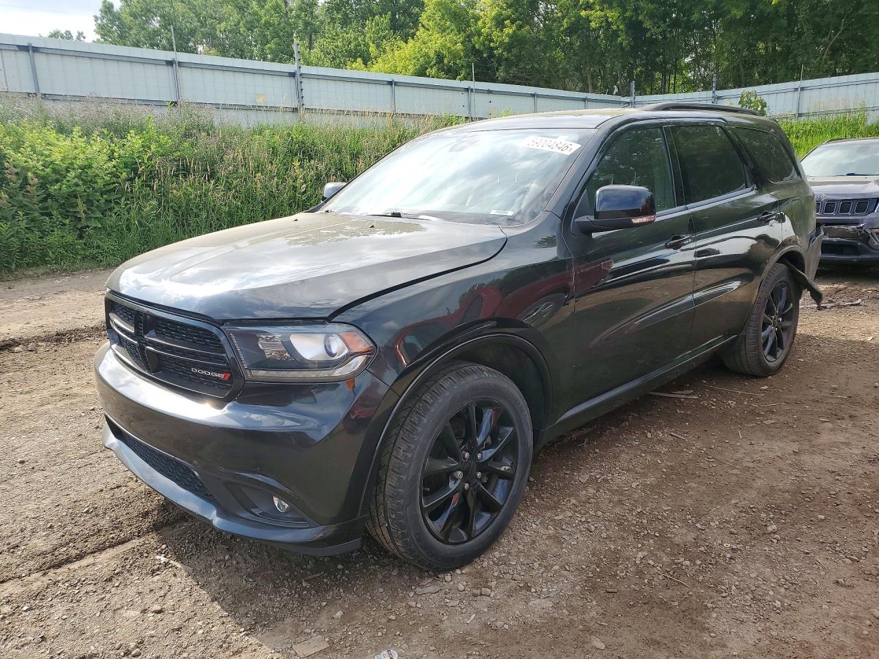 2017 Dodge Durango GT, VIN 1C4RDJDGXHC726192 — Rear end