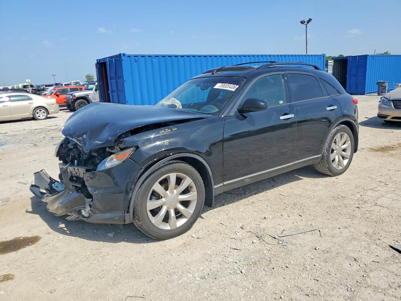 2003 Infiniti FX Options, VIN JNRAS08W73X205608 — Front end