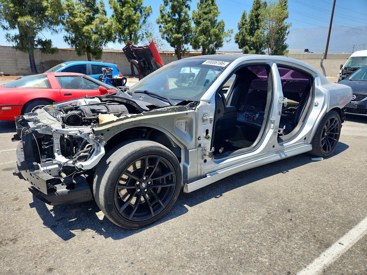 2020 Dodge Charger Scat Pack, VIN 2C3CDXGJ8LH172547 — Stripped