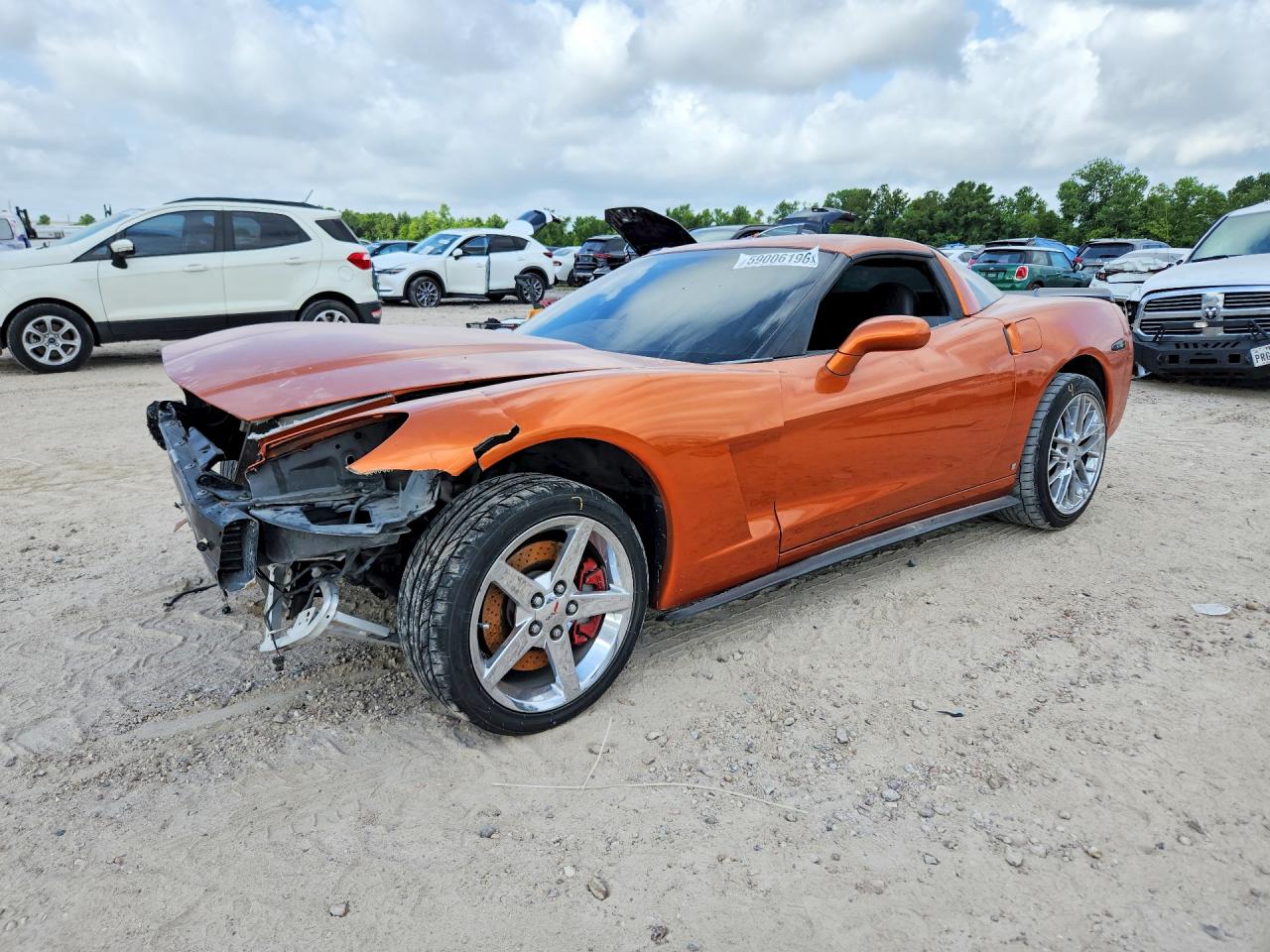 2009 Chevrolet Corvette 3LT, VIN 1G1YY26W595104916 — Front end