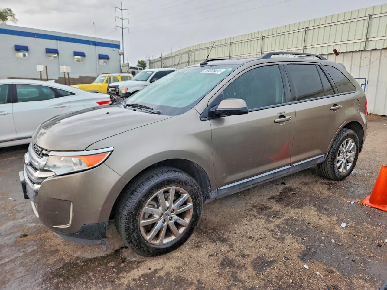 2013 Ford Edge SEL, VIN 2FMDK3JC0DBB64869 — Front end