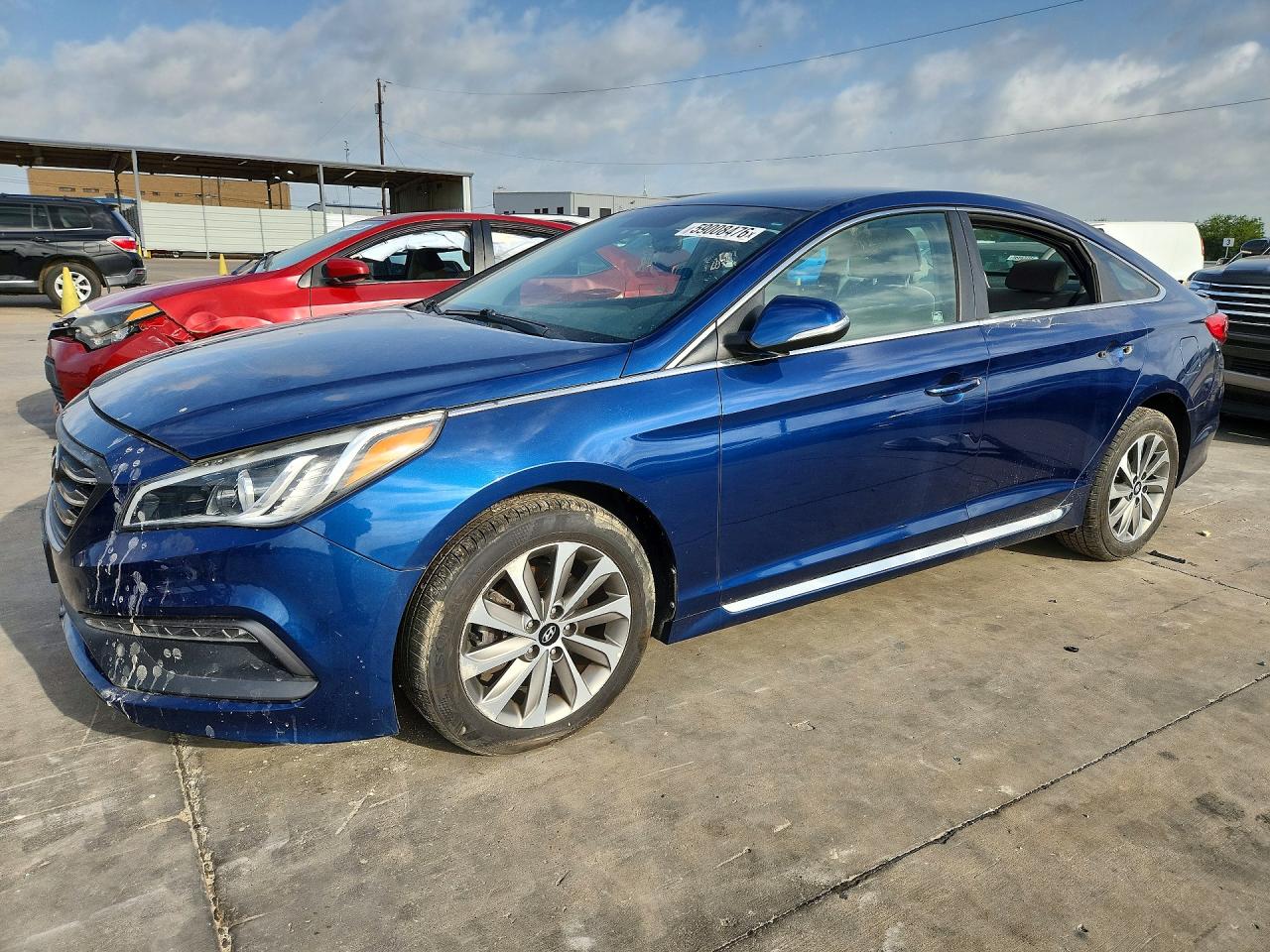 2017 Hyundai Sonata Sport, VIN 5NPE34AF2HH539712 — Engine fire