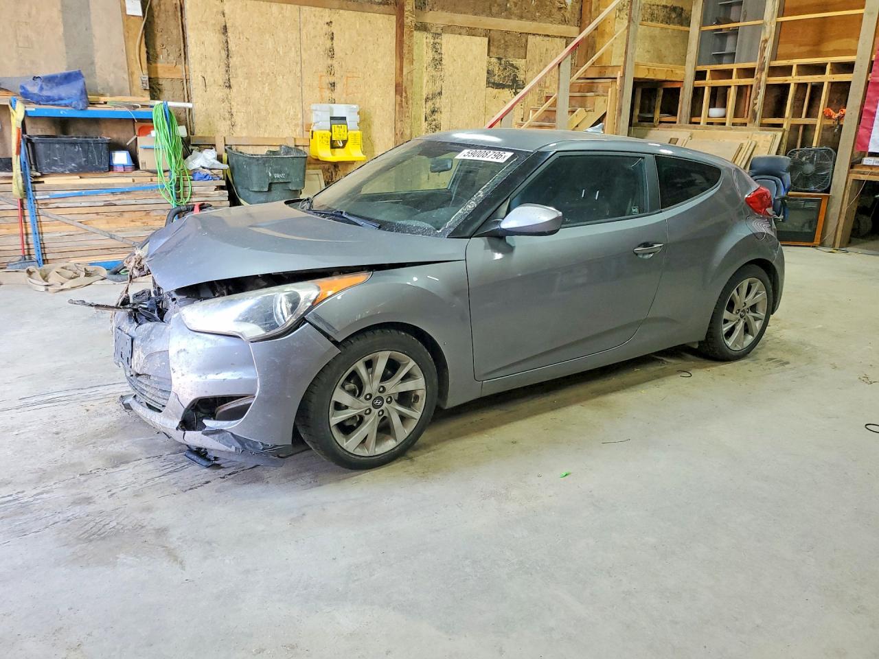 2016 Hyundai Veloster, VIN KMHTC6AD5GU290193 — Перед