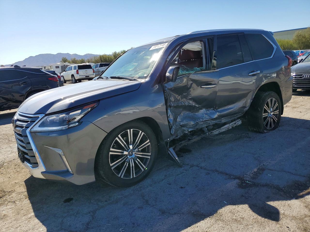 2020 Lexus LX 570, VIN JTJDY7AX0L4333047 — Side