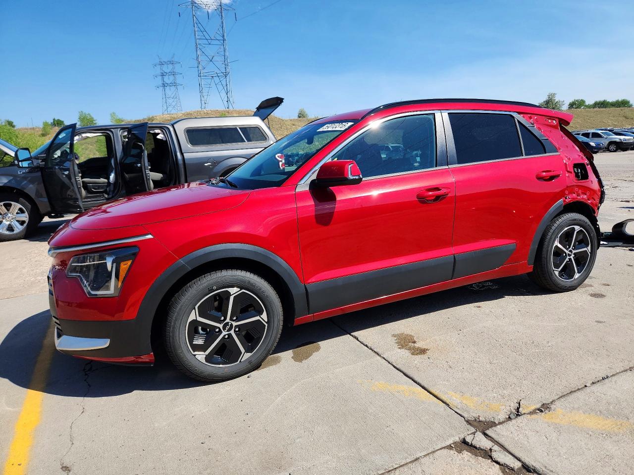 2023 Kia Niro EX Touring, VIN KNDCR3LE2P5059737 — Rear end