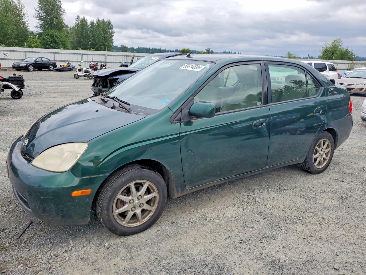 2002 Toyota Prius, VIN JT2BK18U020055950 — Side