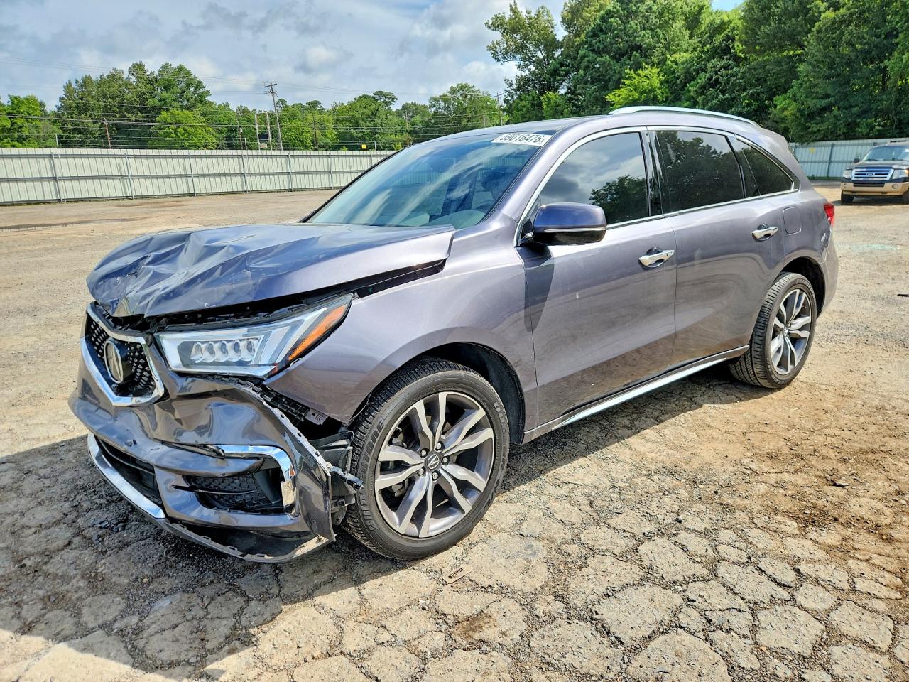2019 Acura MDX Advance, VIN 5J8YD3H88KL007980 — Front end