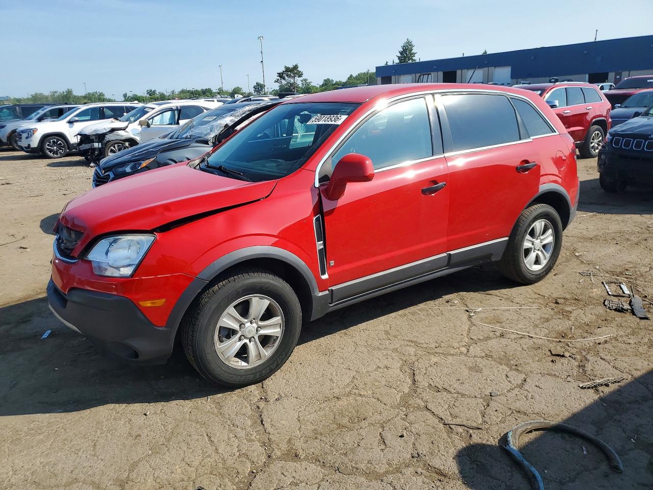 2009 Saturn VUE XE, VIN 3GSCL33P59S539657 — Front end
