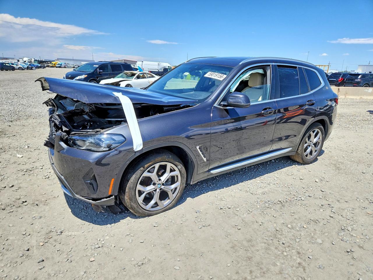 2022 BMW X3 sDrive30i, VIN 5UX43DP03N9N15341 — Перед
