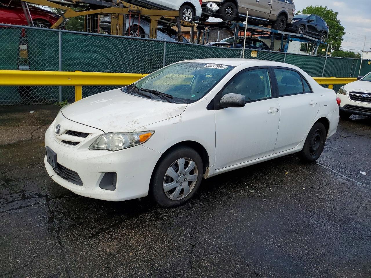 2011 Toyota Corolla LE, VIN 2T1BU4EE5BC587068 — Front end