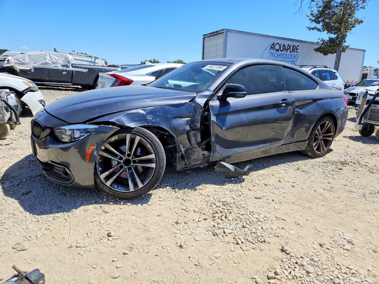 2018 BMW 4 Series 430i, VIN WBA4W3C56JAE99701 — Front end