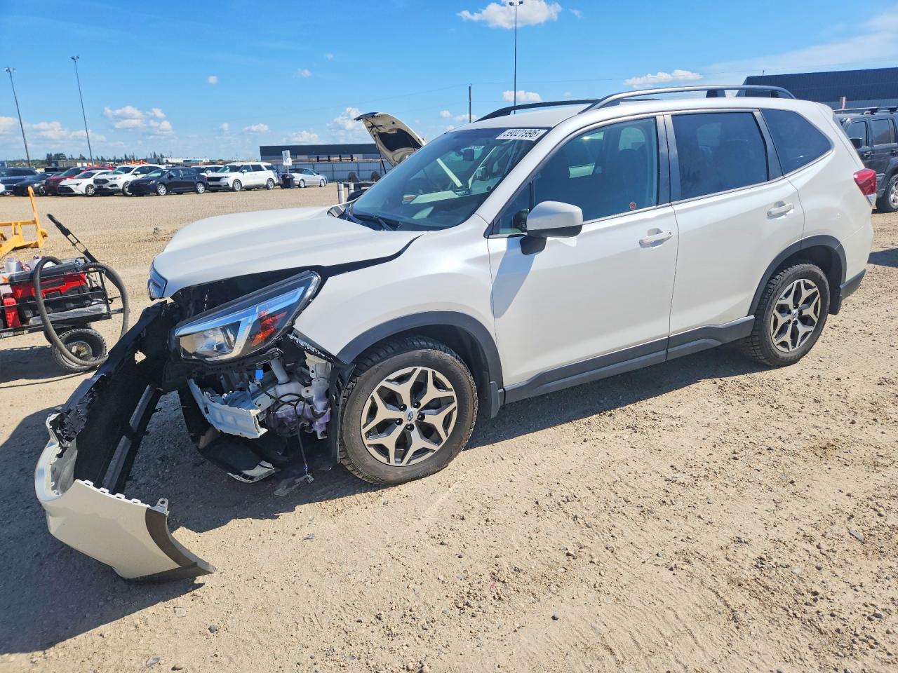 2020 Subaru Forester Convenience, VIN JF2SKEFC9LH537152 — Front end