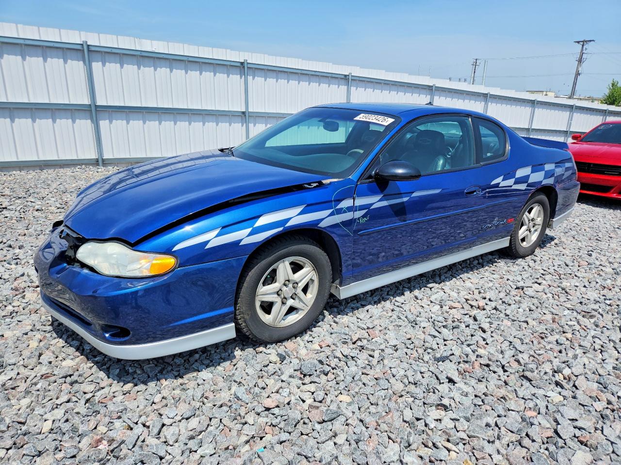 2003 Chevrolet Monte Carlo SS, VIN 2G1WX12K439283306 — Front end