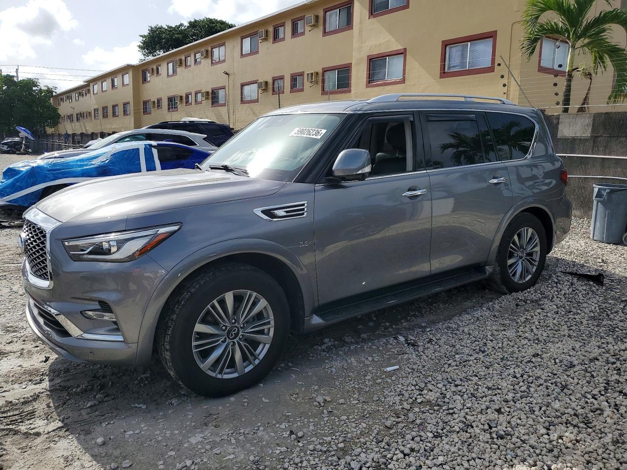 2020 Infiniti QX80 Limited, VIN JN8AZ2NE7L9253007 — Minor dents and scratches