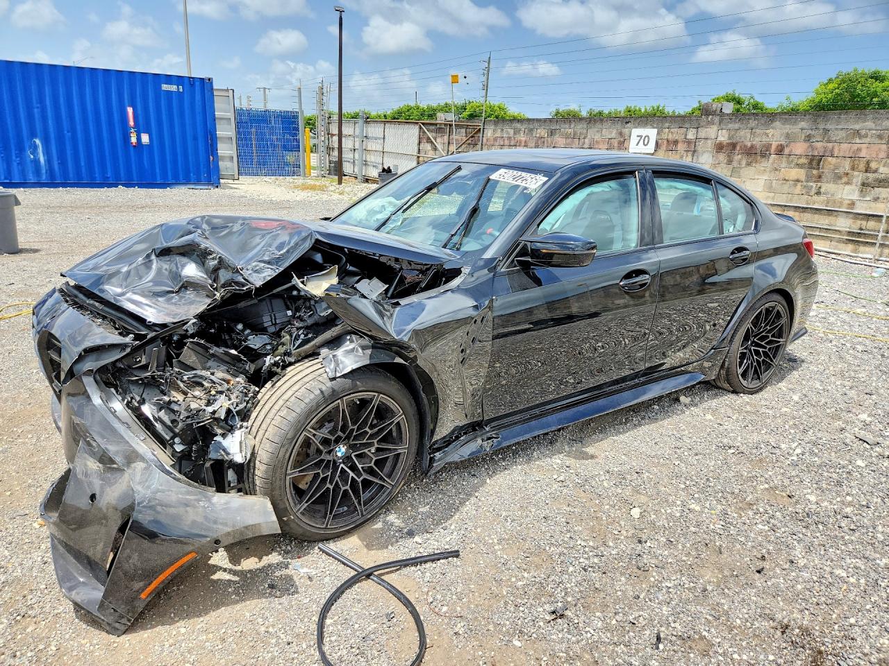 2027 BMW M3 Competition xDrive, VIN WBS33HJ06VFW70604 — Front end
