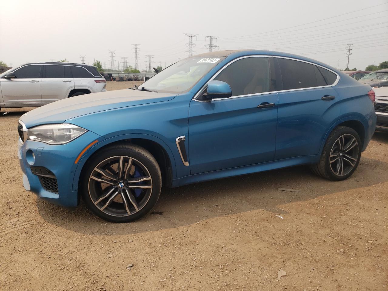 2018 BMW X6 M, VIN 5YMKW8C5XJ0Y74507 — Vandalism