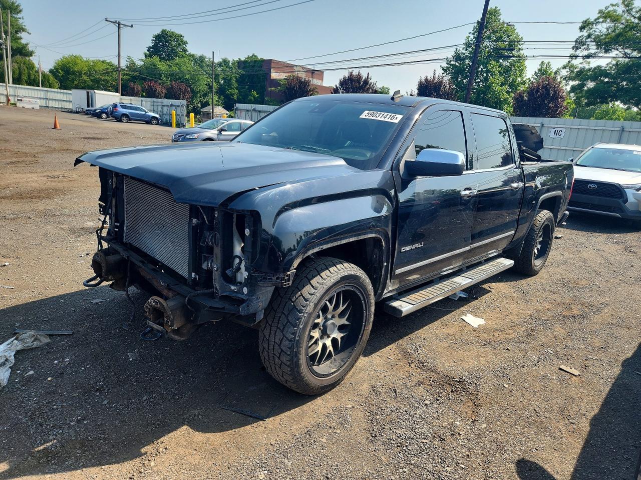 2014 GMC Sierra 1500 Denali, VIN 3GTU2WEC5EG456466 — Front end