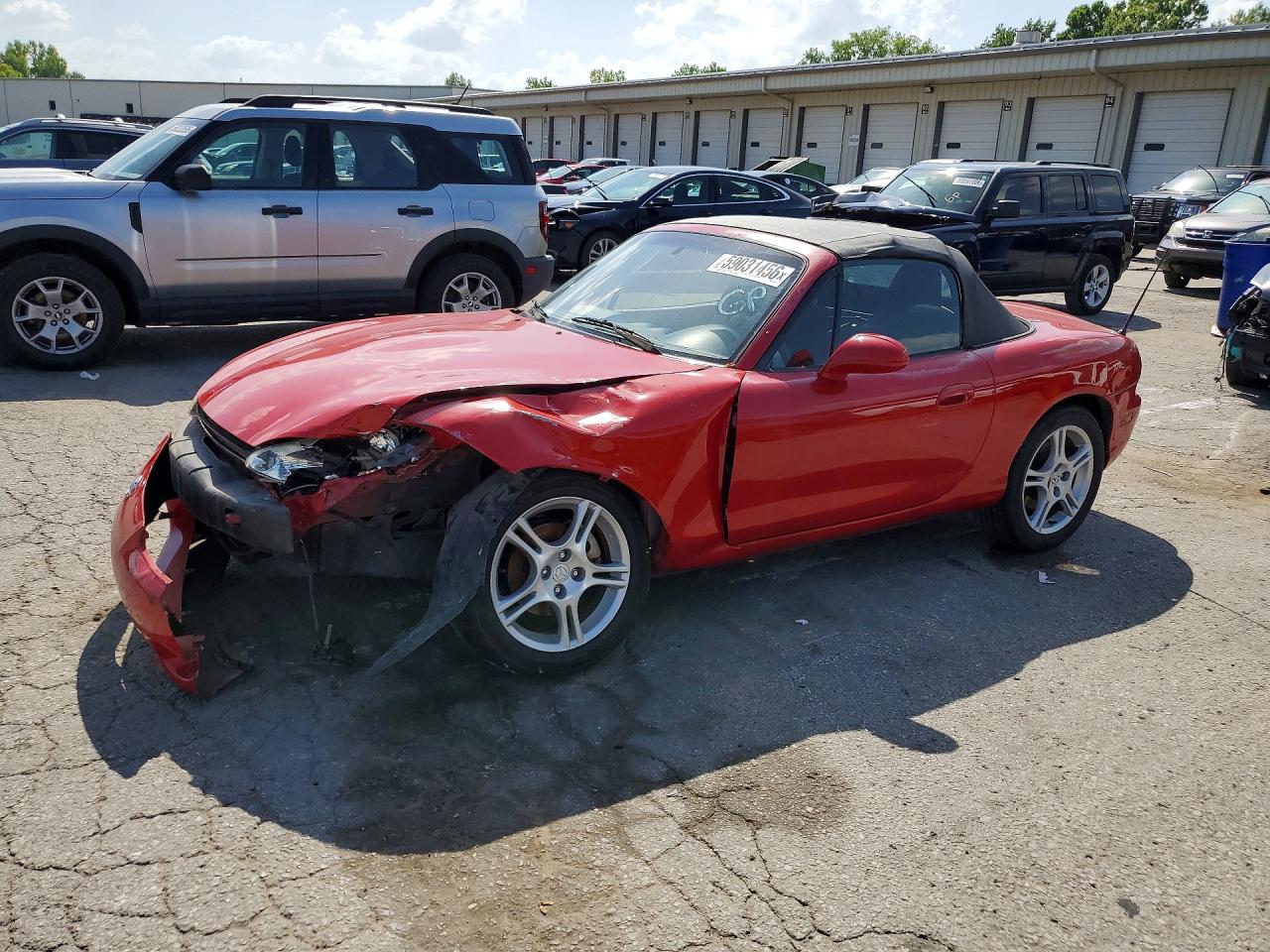 2005 Mazda MX-5 Miata LS, VIN JM1NB353150411418 — Front end