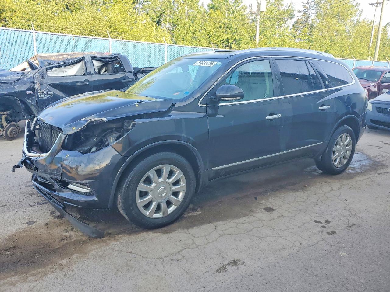 2014 Buick Enclave Leather, VIN 5GAKVBKD7EJ271713 — Front end